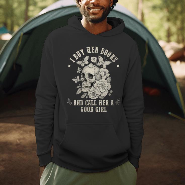 I Buy Her Books And Call Her A Good Girl Smut Book Lover Men Hoodie I Buy Her Books And Call Her A Good Girl Smut Book Lover Men Hoodie