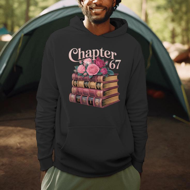 Chapter 67 Floral Book Stack Men Hoodie Chapter 67 Floral Book Stack Men Hoodie