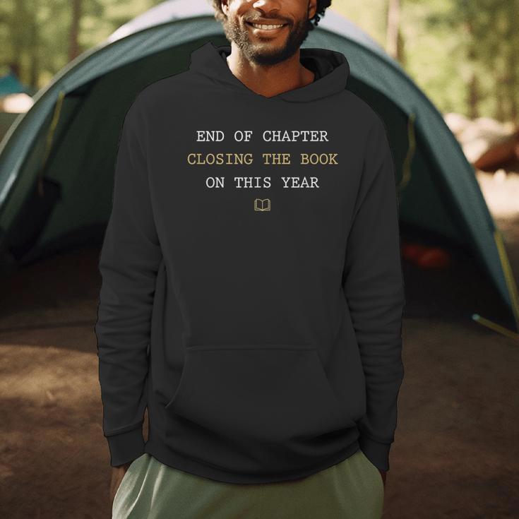 Closing The Book On This Year Teacher End Of School Men Hoodie