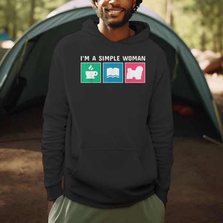 Coffee Books And Havanese Dog Men Women Kids Men Hoodie