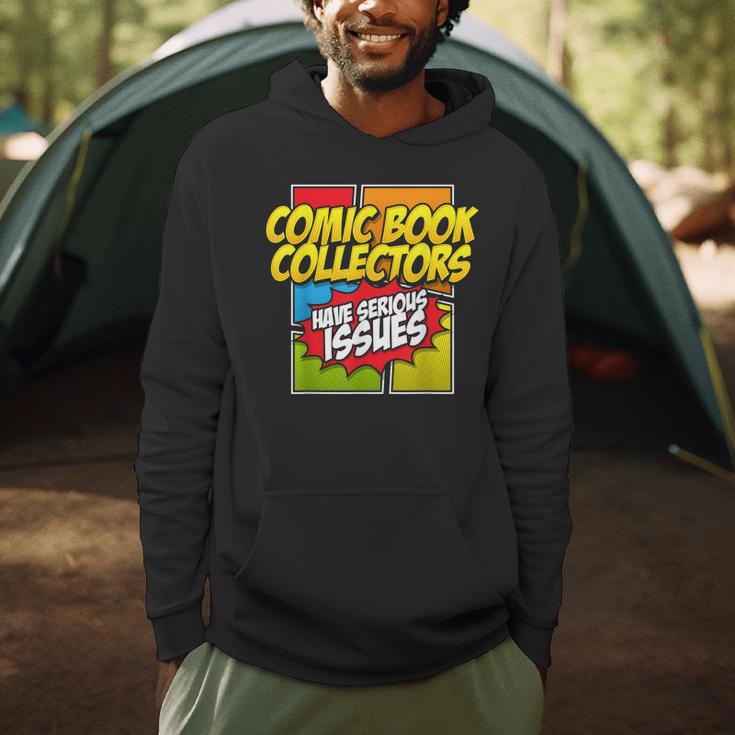 Comic Book Collectors Have Serious Issues Men Hoodie Comic Book Collectors Have Serious Issues Men Hoodie