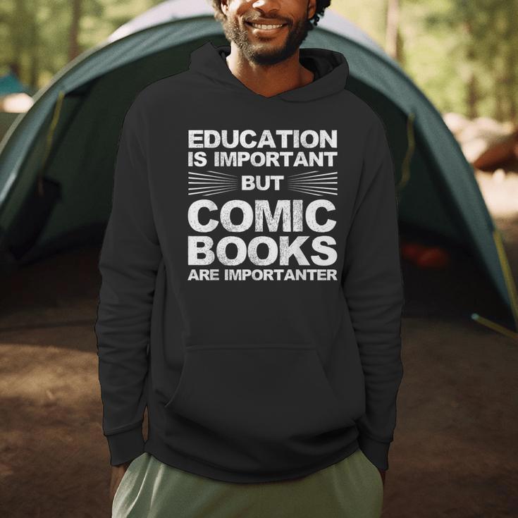 Cool Comic Book Art For Men Women Comic Book Cartoon Lovers Men Hoodie