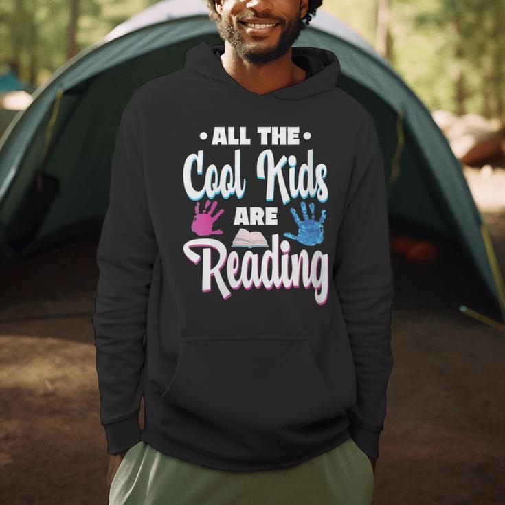 All The Cool Kids Are Reading Book Vintage Retro Sunset Men Hoodie All The Cool Kids Are Reading Book Vintage Retro Sunset Men Hoodie