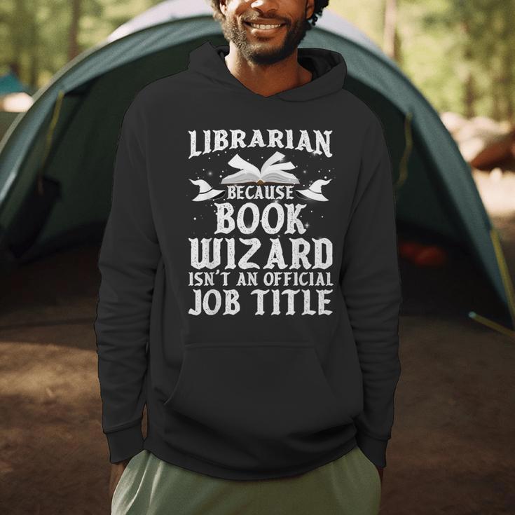 Cool Librarian Art For Men Women Read Library Book Lovers Men Hoodie