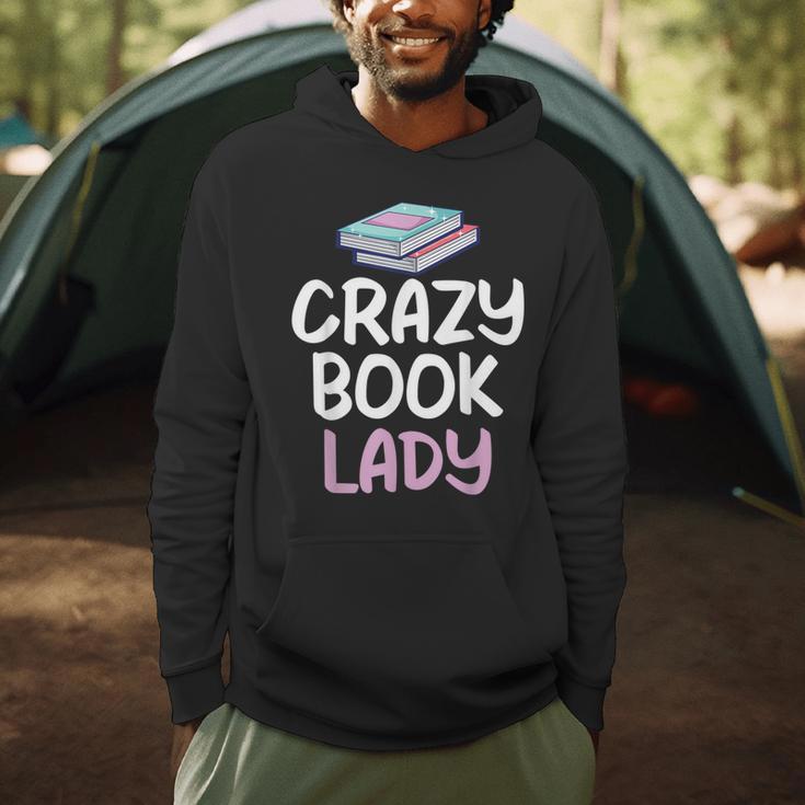 Crazy Book Lady Book Lover Men Hoodie