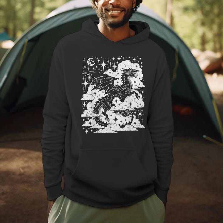 Dark Academia Fantasy Dragon Book Lover Bookish Goblincore Men Hoodie