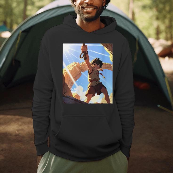 David And Goliath Bible Book Samuel King David Anime Manga Men Hoodie