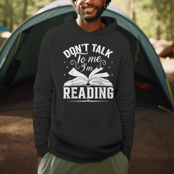 Don't Talk To Me I'm Reading Book Nerd Shirt Book Lover Men Hoodie Don't Talk To Me I'm Reading Book Nerd Shirt Book Lover Men Hoodie