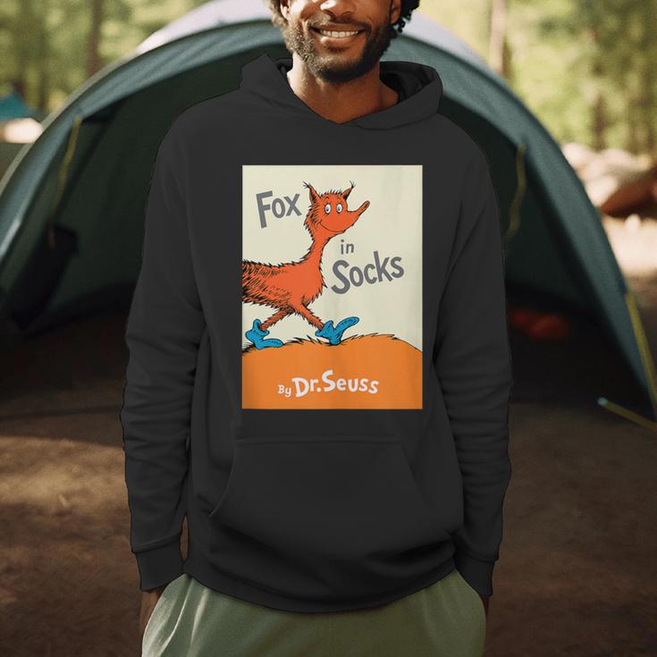 Dr Seuss Fox In Socks Book Cover Men Hoodie