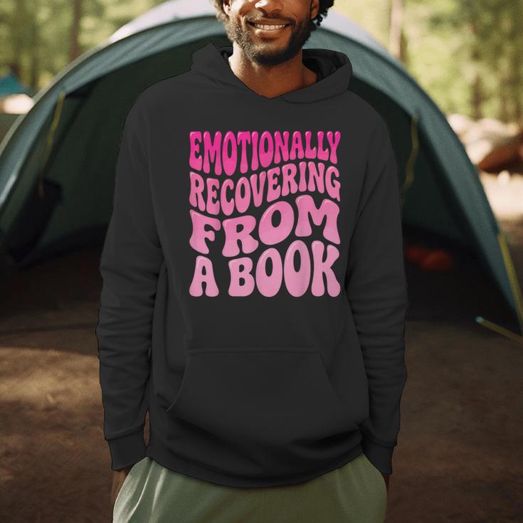 Emotionally Recovering From A Book Men Hoodie Emotionally Recovering From A Book Men Hoodie