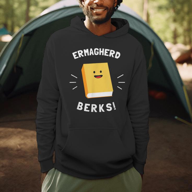 Ermagherd Berks Ermahgerd Meme Books T-Shirt Men Hoodie