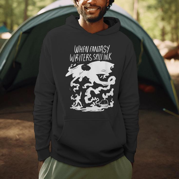 Fairytale & Sagen Book Author Fantasy Inkfleck Dragon Fans Men Hoodie Fairytale & Sagen Book Author Fantasy Inkfleck Dragon Fans Men Hoodie
