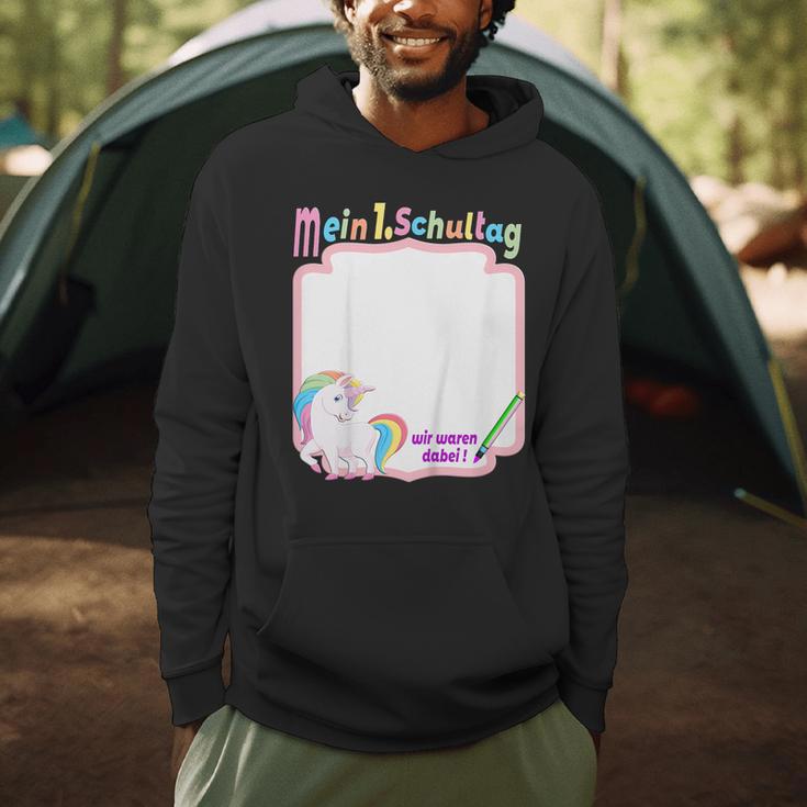 First Day Of School 2021 Guest Book Unicorn Unicon Men Hoodie