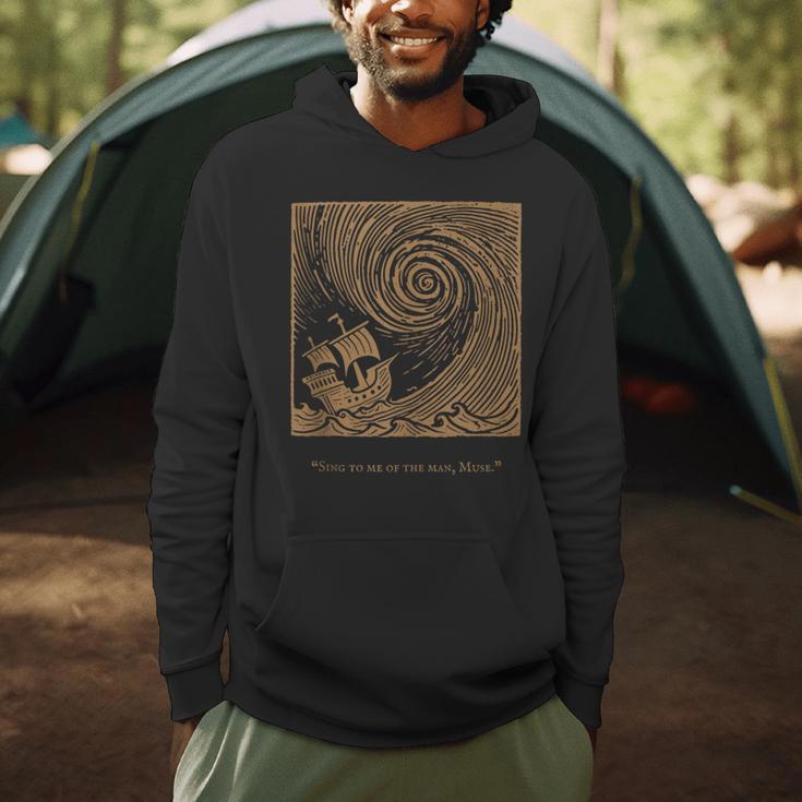 Iliad Odyssey Homer Ancient Greek History Book Odyssey Men Hoodie Iliad Odyssey Homer Ancient Greek History Book Odyssey Men Hoodie