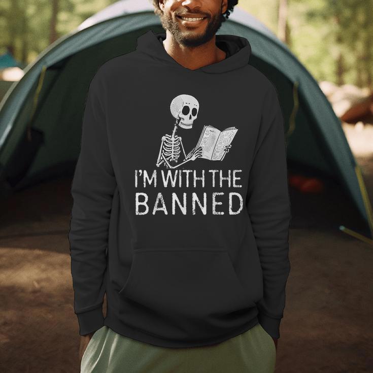 I'm With The Banned Tshirt Read Banned Books Lover BookWorm Men Hoodie I'm With The Banned Tshirt Read Banned Books Lover BookWorm Men Hoodie
