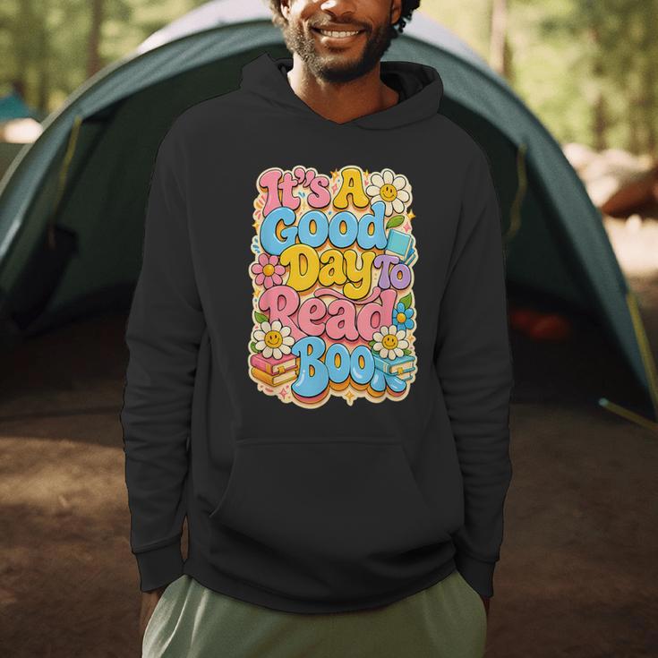 It's A Good Day To Read Book For Readers Men Hoodie