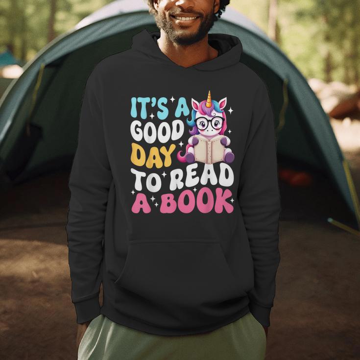 It's a Good Day To Read a Book World Book Day Costume Kids Men Hoodie It's a Good Day To Read a Book World Book Day Costume Kids Men Hoodie