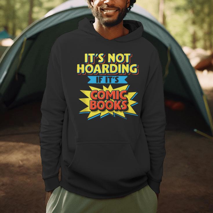 It's Not Hoarding If It's Comic Books Comic Book Reader Men Hoodie