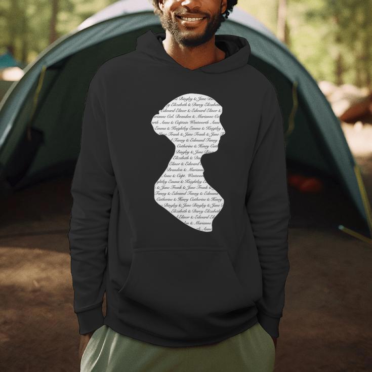Jane Austen Vintage Quote Literary Book Club Fans T-Shirt Men Hoodie