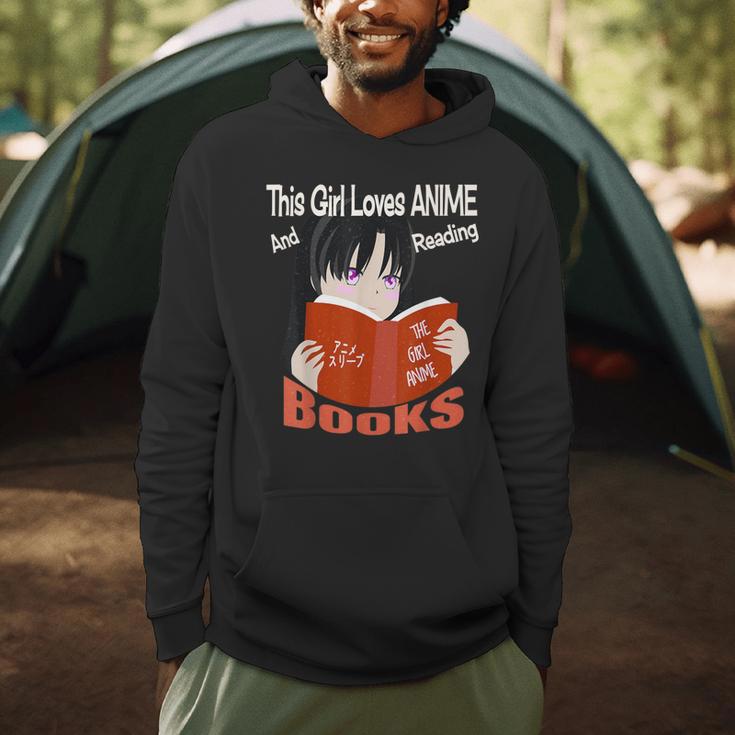 Just A Girl Who Loves Anime And Reading Books Men Hoodie Just A Girl Who Loves Anime And Reading Books Men Hoodie