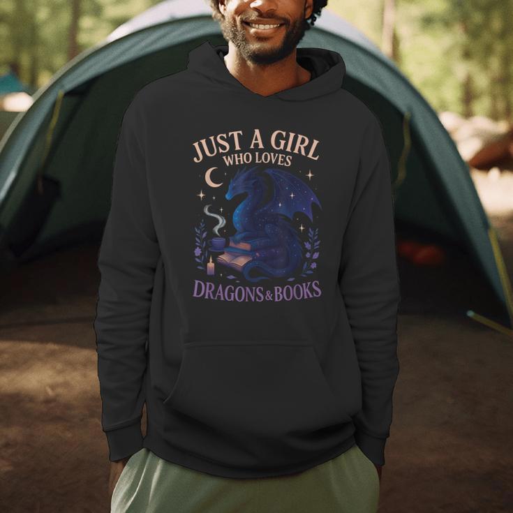 Just a Girl Who Loves Dragons And Books Fantasy Men Hoodie Just a Girl Who Loves Dragons And Books Fantasy Men Hoodie