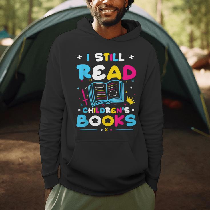 Kindergarten Teacher I Still Read Childrens Books Men Hoodie Kindergarten Teacher I Still Read Childrens Books Men Hoodie