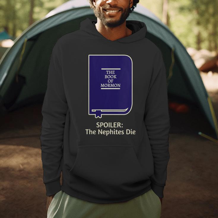 LDS Book Of Mormon Tshirt Spoiler Nephites Men Hoodie LDS Book Of Mormon Tshirt Spoiler Nephites Men Hoodie
