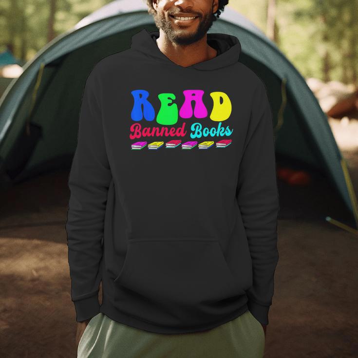 Library Read Banned Books Men Hoodie