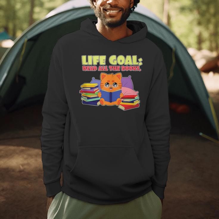 Life Goals Read All The Books I Book Worm I Book Lover Men Hoodie Life Goals Read All The Books I Book Worm I Book Lover Men Hoodie