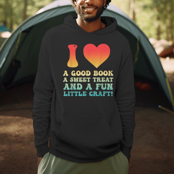 I Love A Good Book Sweet Treat Crochet Baking Men Hoodie