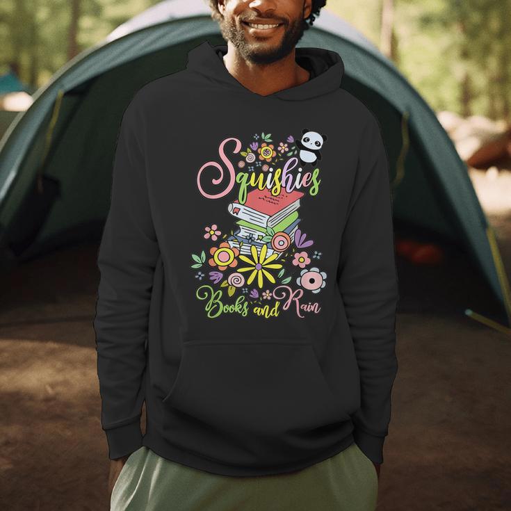 Love Panda Squishy Animal Doodles Squishies Books And Rain Men Hoodie