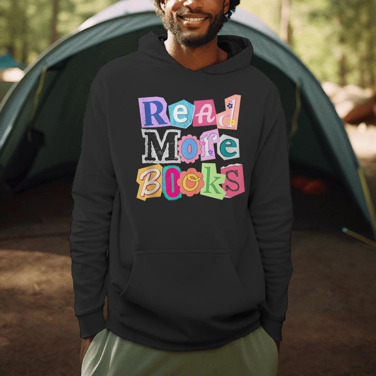 Magazine Letters Read More Books Men Hoodie