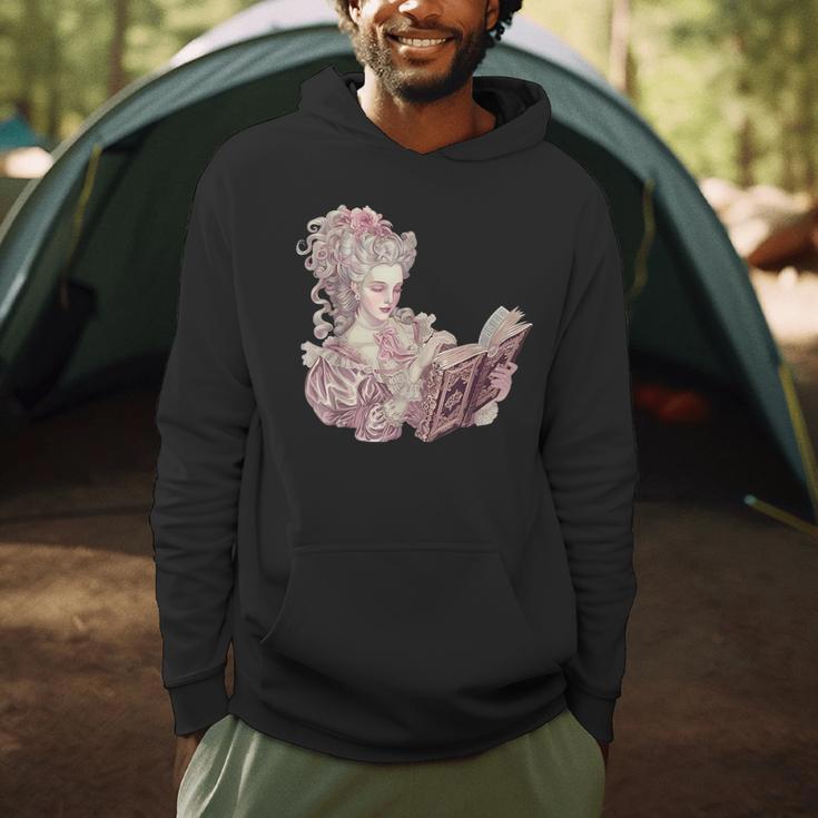 Marie Antoinette Reading A Book Men Hoodie
