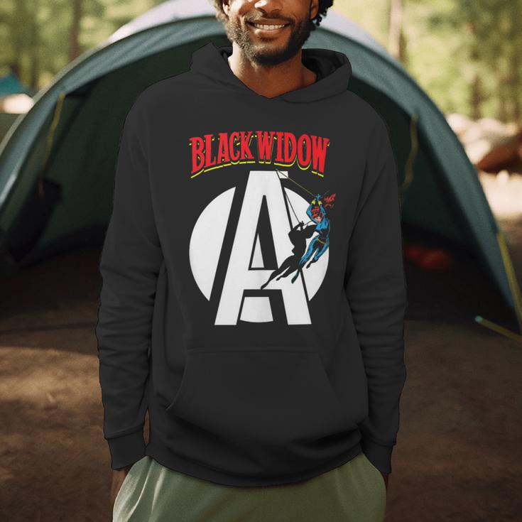 Marvel Avengers Retro Widow Comic Book Men Hoodie