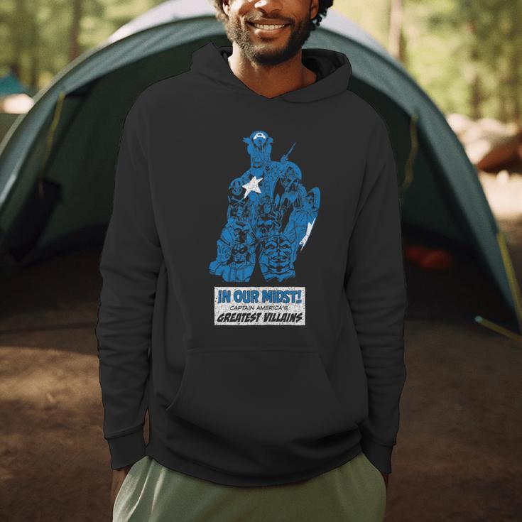 Marvel Captain America’s Greatest Villains Retro Comic Book Men Hoodie Marvel Captain America’s Greatest Villains Retro Comic Book Men Hoodie