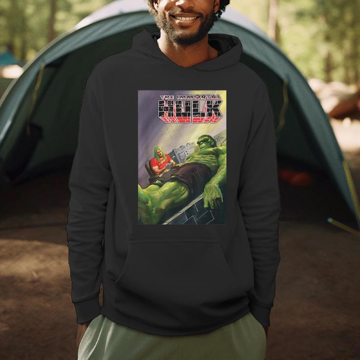 Marvel Comixology The Hulk Adam Warlock Comic Book Cover Men Hoodie Marvel Comixology The Hulk Adam Warlock Comic Book Cover Men Hoodie