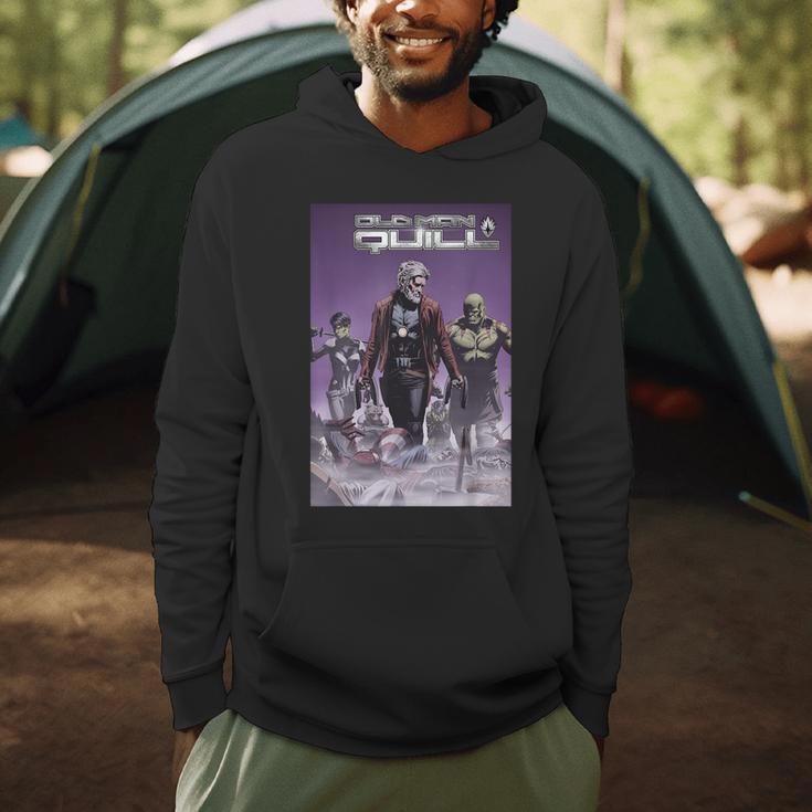 Marvel Comixology Old Man Quill Comic Book Cover Men Hoodie Marvel Comixology Old Man Quill Comic Book Cover Men Hoodie