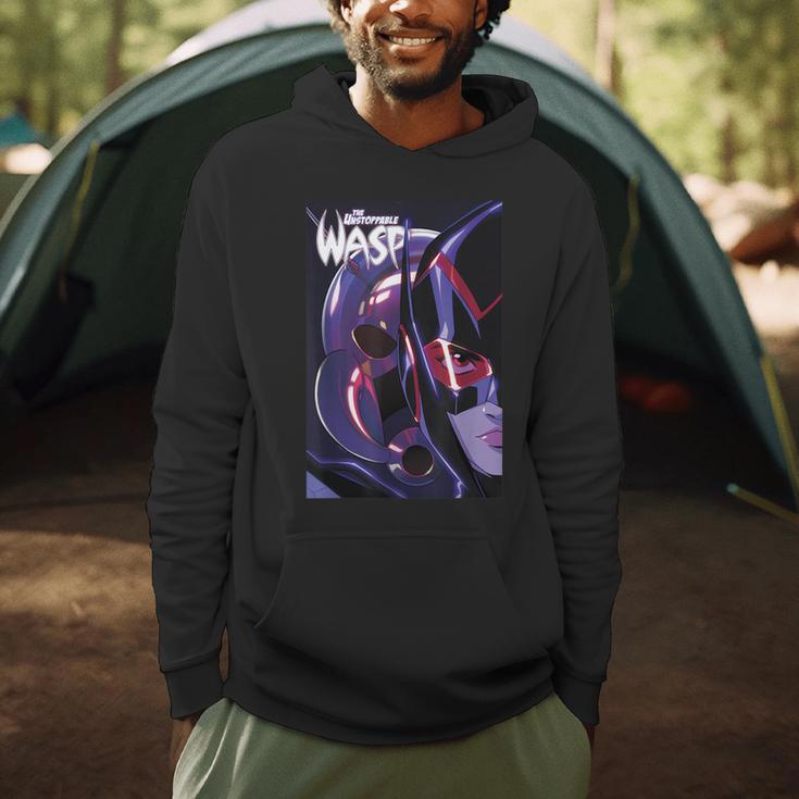 Marvel Comixology Wasp The Attack Of AIM Comic Book Cover Men Hoodie