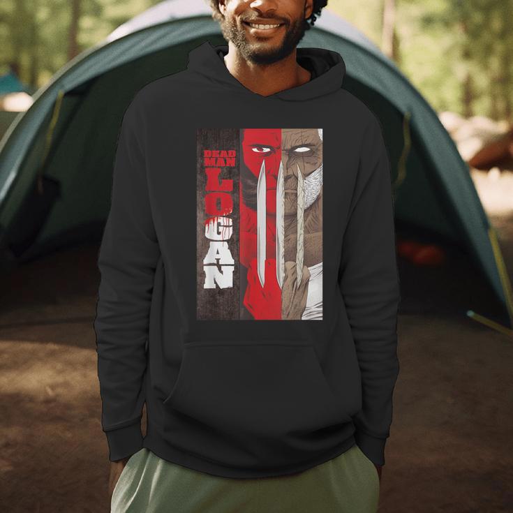 Marvel Dead Man Logan Comic Book Cover Men Hoodie