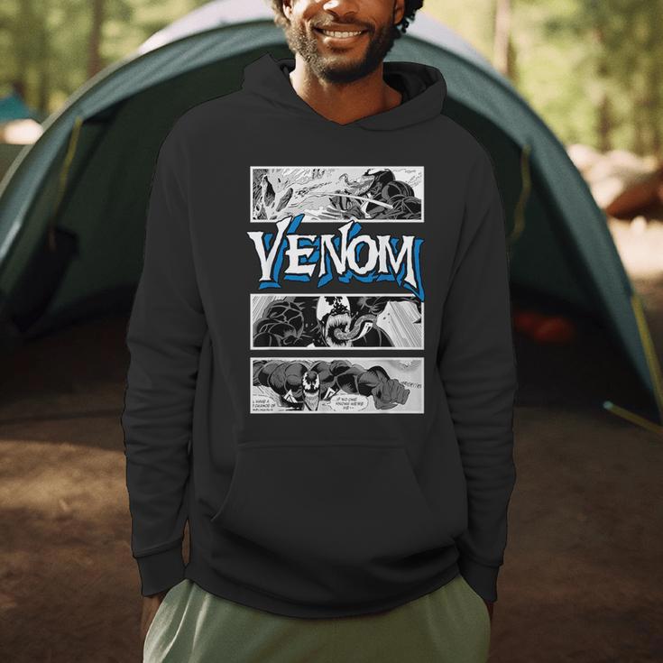 Marvel Venom Comic Book Illustrations Panel Graphic T-Shirt Men Hoodie Marvel Venom Comic Book Illustrations Panel Graphic T-Shirt Men Hoodie
