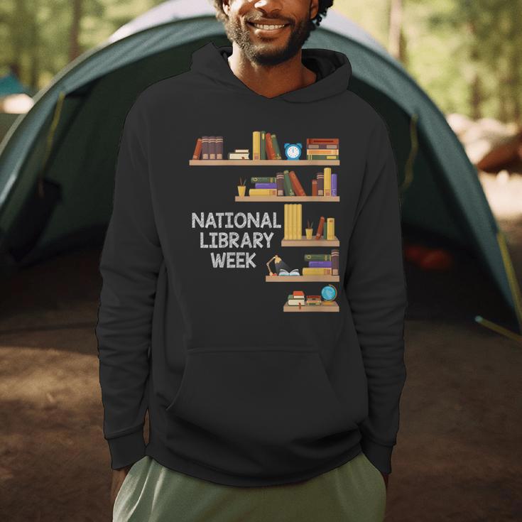 National Library Week Book Reading Library Day Librarian Men Hoodie