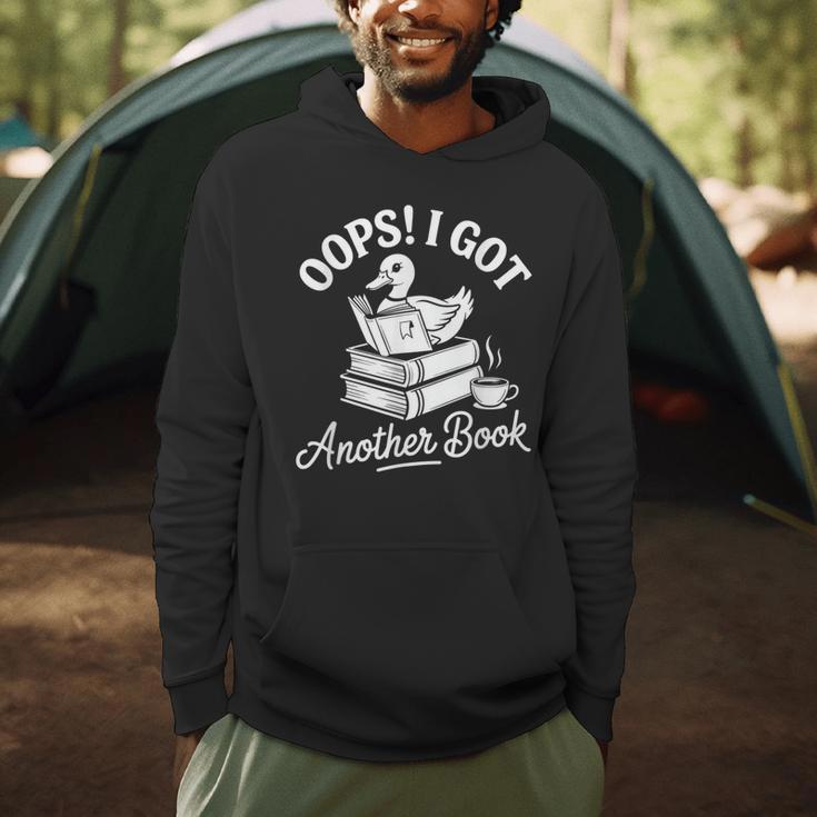 Oops I Got Another Book Goose Goose Reader Men Hoodie
