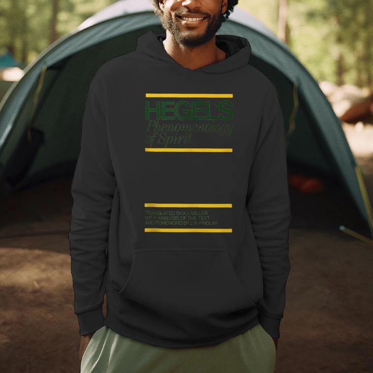 The Phenomenology Of Spirit Hegel Book Cover Men Hoodie