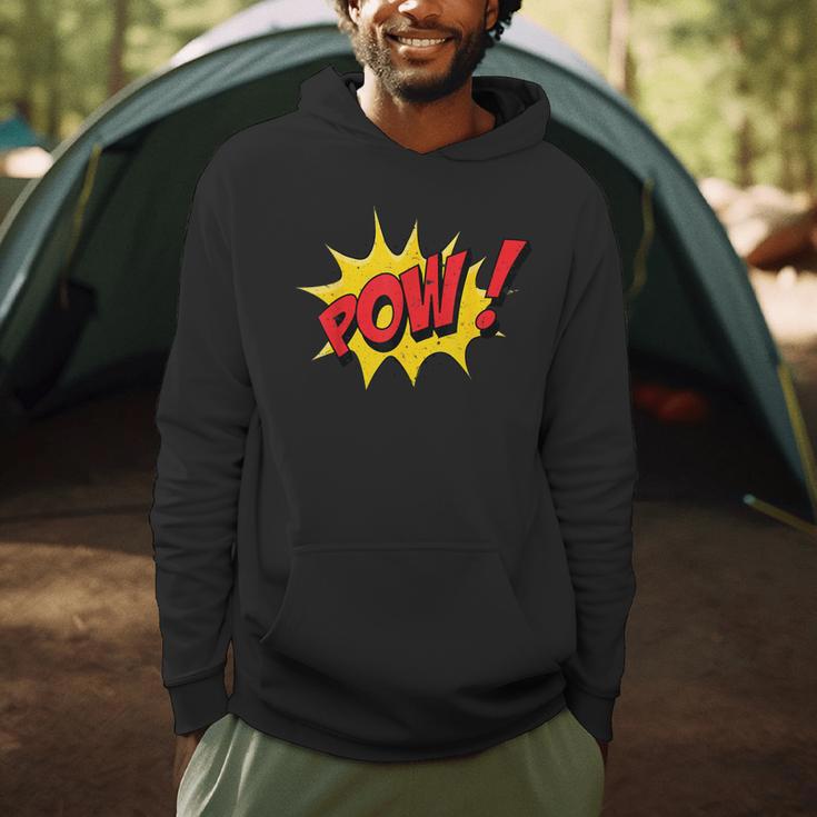 POW Comic Book Cartoon Pop Art Men Hoodie POW Comic Book Cartoon Pop Art Men Hoodie