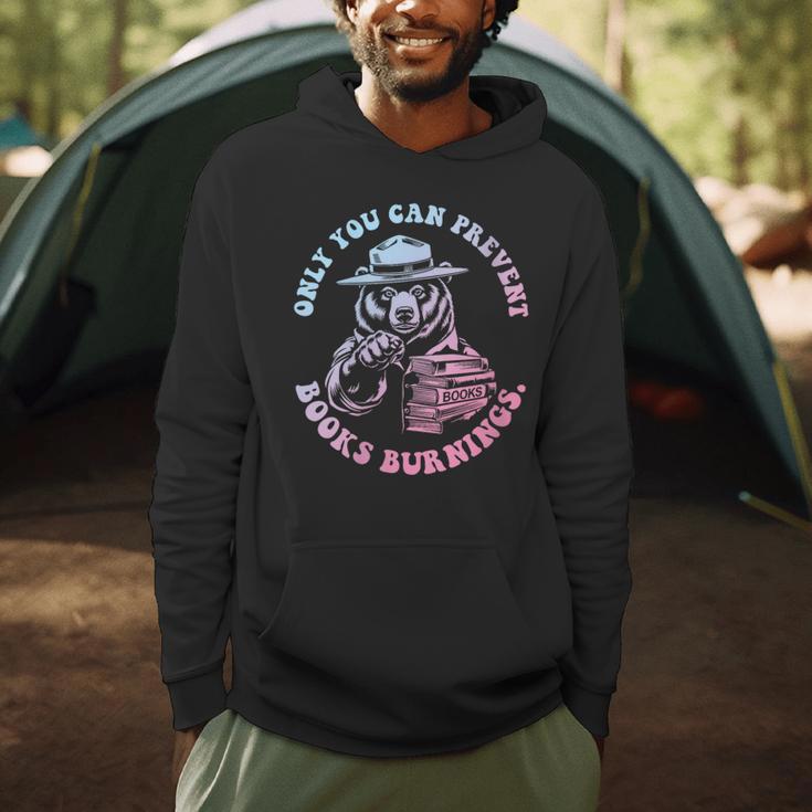 Only You Can Prevent Books Burnings Men Hoodie