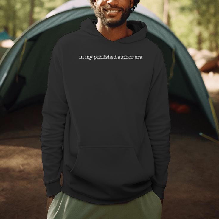 In My Published Author Era Cute Book Lover Writer Retro Men Hoodie