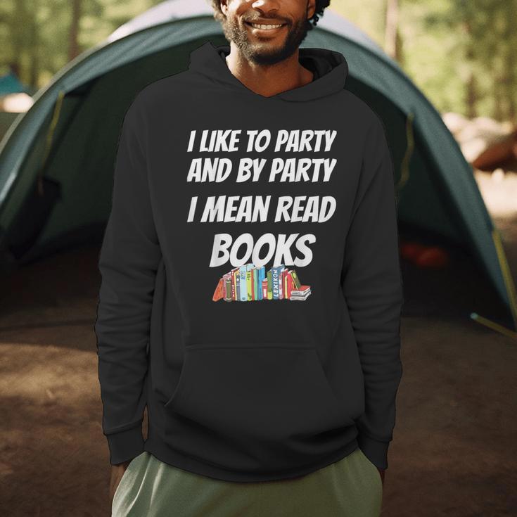 I Like To Read Books Book Lovers I Love To Read T-Shirt Men Hoodie