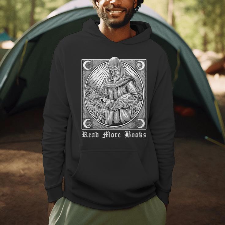 Read More Books Satan Book Leviathan Satanic Cross Devil Men Hoodie