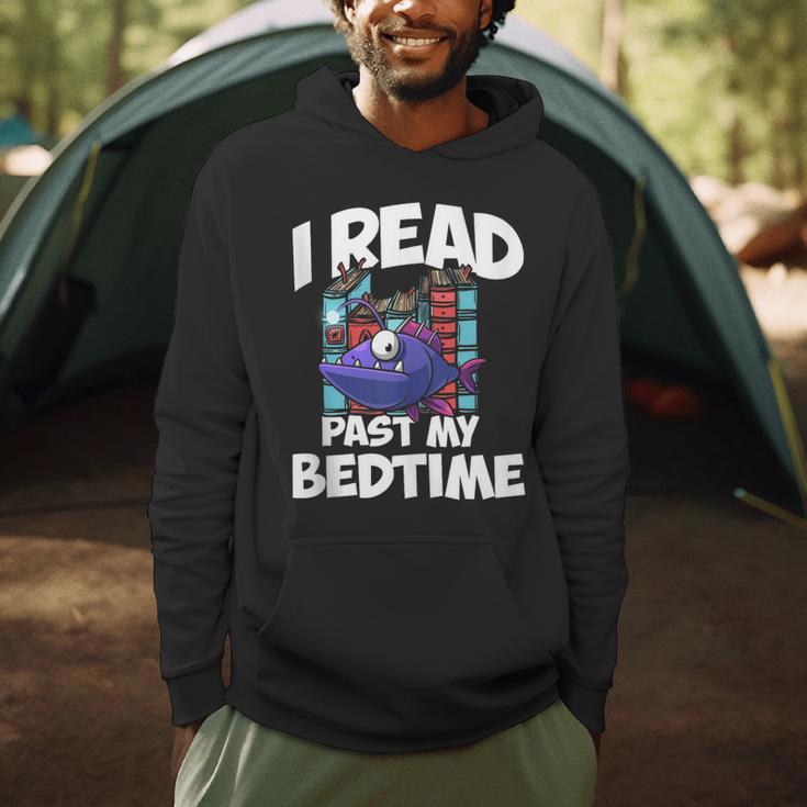 I Read Past My Bedtime Book Bookworm Men Hoodie