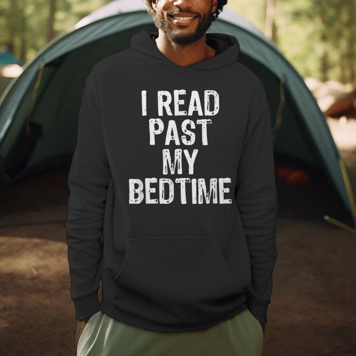 I Read Past My Bedtime Book Lover Reader T-Shirt Men Hoodie I Read Past My Bedtime Book Lover Reader T-Shirt Men Hoodie